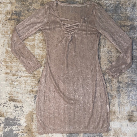 See through Knit Dress - Picture 2 of 4